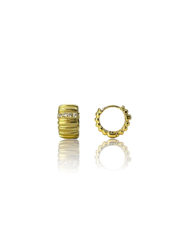NYC Gold Küpe
