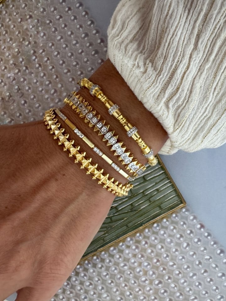 Glass Gold Bileklik