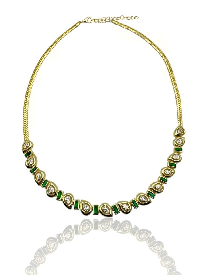 Damla Green Kolye (BJO)