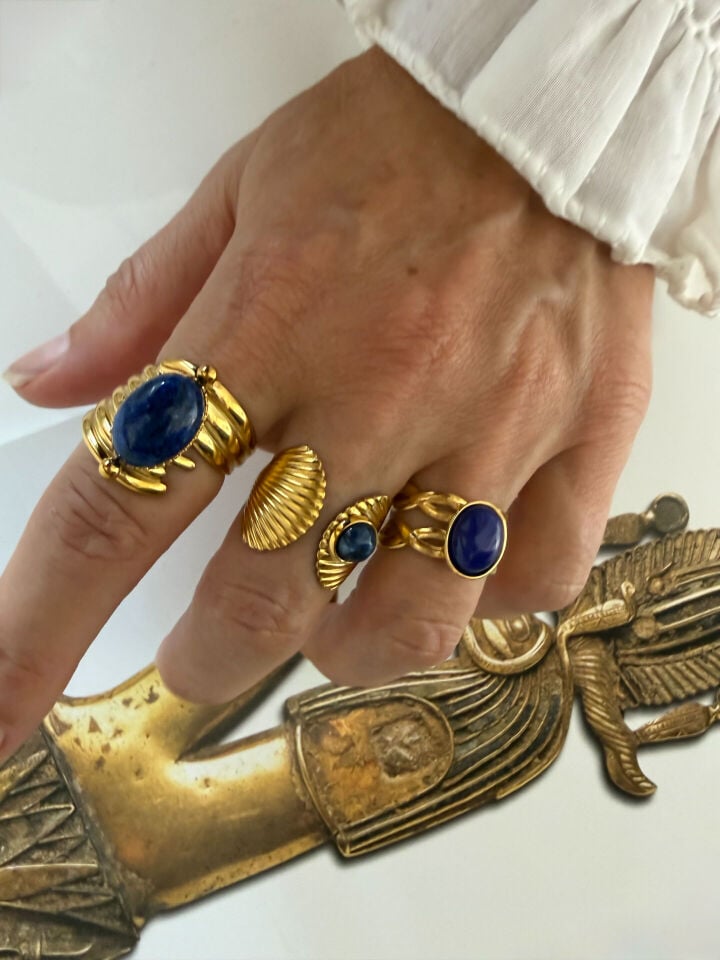 Yelpaze Lapis Yüzük