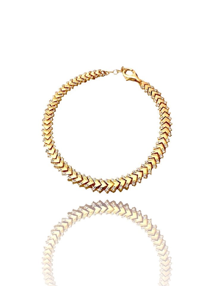 V Gold Bileklik