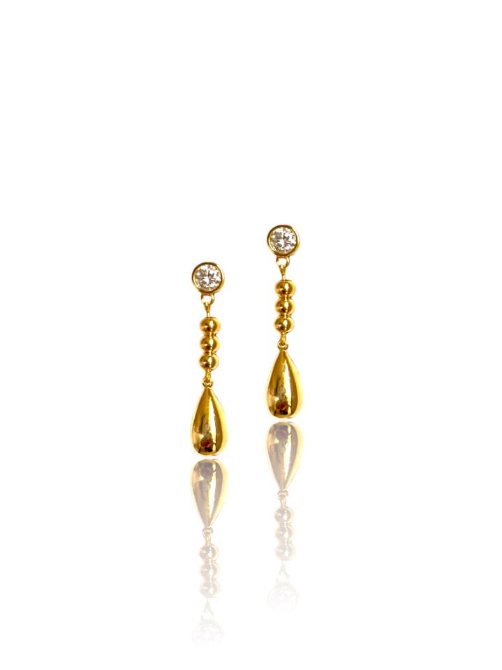 Drop Gold Küpe