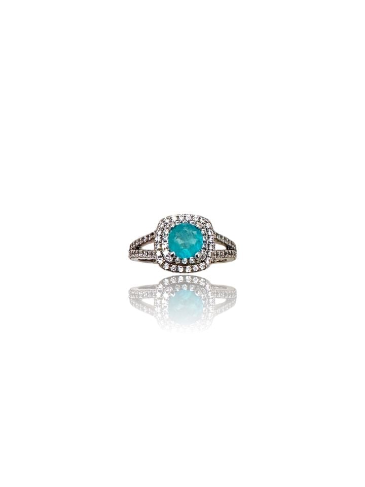 Paraiba Oval Yüzük