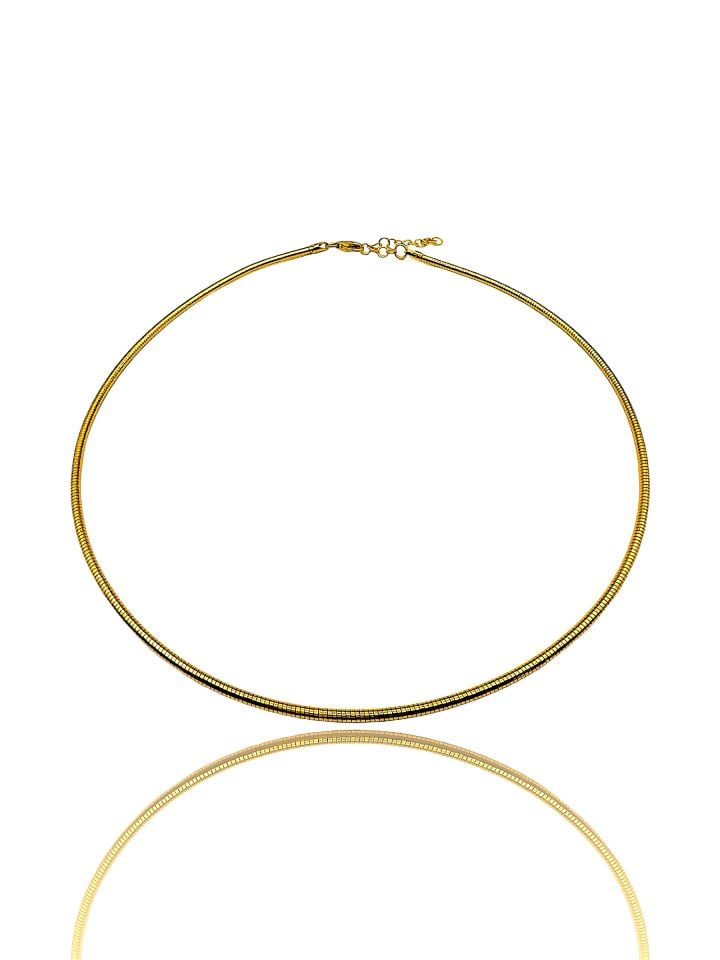 İtalyan Pipe Gold Kolye