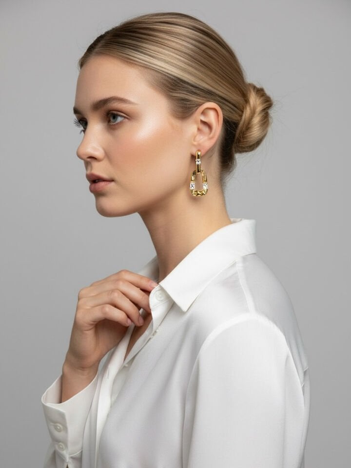 Amorf Halka Küpe (BJO)