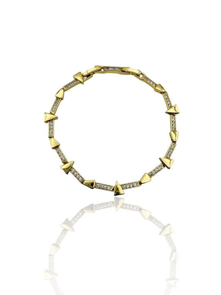 Triangle Gold Bileklik