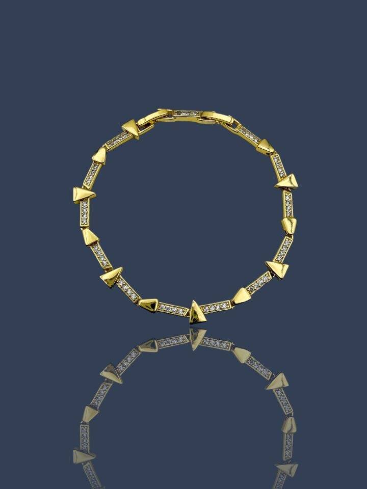 Triangle Gold Bileklik