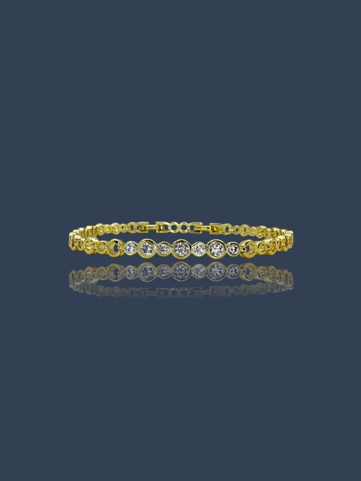 Tenis Gold Bileklik